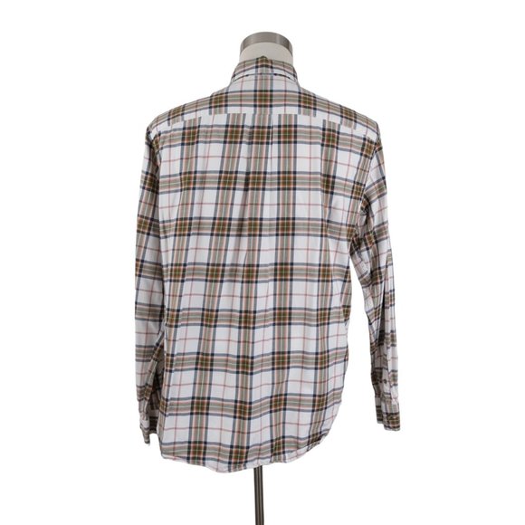 Eddie Bauer Signature Plaid Men's Long Sleeve Casual Button Down Shirt - Picture 5 of 11